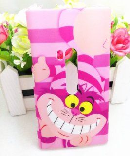 3d Cheshire Cat Shy Cute Lovely Pink Prison Break Hard Case Cover For Nokia Lumia 920: Cell Phones & Accessories