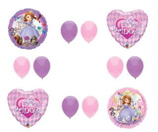 Disney's SOFIA THE FIRST PRINCESS Happy Birthday PARTY Balloons Decorations Supplies: Toys & Games