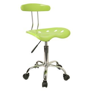 Flash Furniture Computer Task Chair with Tractor Seat and Chrome Base   Sewing Chairs