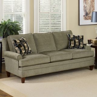 Charles Schneider Halliday Gray Fabric Sofa with Accent Pillows   Sofas