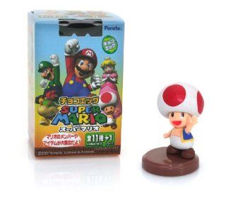 Toad ~1.5" Mini Figure [Super Mario Mini Figure Series    NO CANDY] (Japanese Imported) Toys & Games