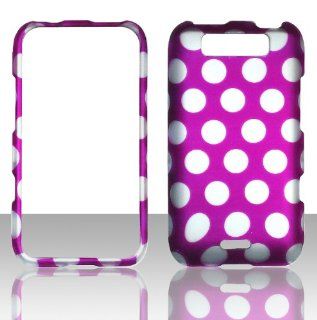 2D Pink Polkadots LG Connect MS840 Metro PCS Case Cover Hard Phone Snap on Cover Case Protector: Cell Phones & Accessories