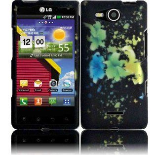 Magic Flowers Design Hard Case Cover for LG Lucid 4G VS840: Cell Phones & Accessories