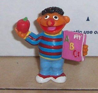 Vintage 80's Muppets Sesame Street ERNIE PVC Figure Jim Henson #5: Toys & Games
