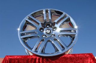 Jaguar XK8/XKRHydra: Set of 4 genuine factory 18inch chrome wheels: Automotive