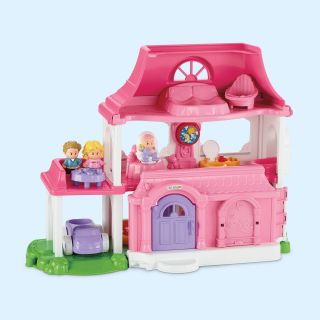 Fisher Price Little People Happy Sounds Home   Toy Dollhouses