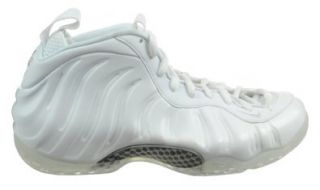 Nike Air Foamposite One "Whiteout" Men's Basketball Shoes White/Metallic Silver: Shoes