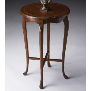 Butler Accent Table 16.5 diam.   Plantation Cherry   End Tables