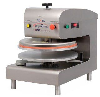 DoughXpress DXA SS 120 Automatic Pizza Dough Press, Aluminum Platens, 120, Each: Kitchen & Dining