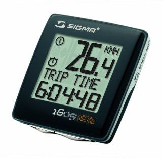 Sigma BC 1609 STS Double Wireless Bicycle Speedometer : Bicycle Computer Wireless Cadence : Sports & Outdoors