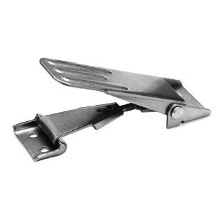JW Winco Series GN 821 NI Stainless Steel Toggle Latch with Adjustable Grip, Metric Size, Type A, Clamp Size 400, 4000 Newton Holding Capacity, Long: Hardware Latches: Industrial & Scientific