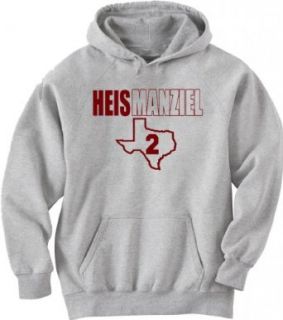 Shedd Shirts Men's Johnny Manziel Texas a & M Hooded Sweatshirt: Clothing