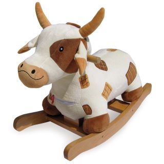 Patches Brown Cow   Rocking Animals