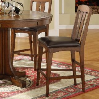 Riverside Craftsman Home Counter Height Chairs   Set of 2   Dining Chairs