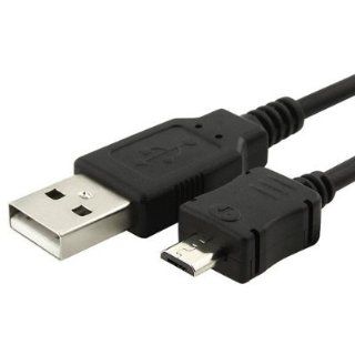 Fosmon Micro USB Data Charging Cable for Nokia Lumia 822   Black: Cell Phones & Accessories