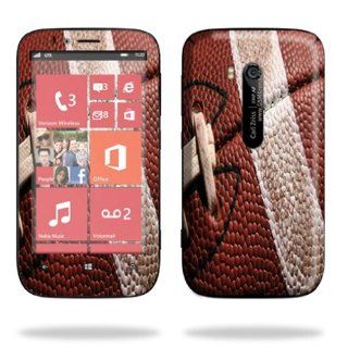 MightySkins Protective Skin Decal Cover for Nokia Lumia 822 Cell Phone T Mobile Sticker Skins Football: Cell Phones & Accessories