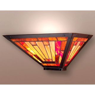 Dale Tiffany Mission Wall Sconce   15W in. Bronze   Tiffany Wall Lights
