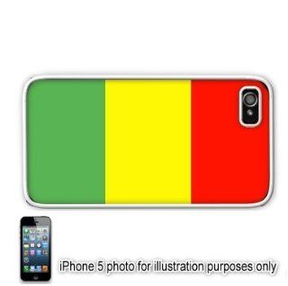 Mali Flag Apple iPhone 5 Hard Back Case Cover Skin White: Cell Phones & Accessories
