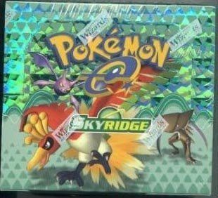 Pokemon Trading Card Game SkyRidge Booster Box: Toys & Games