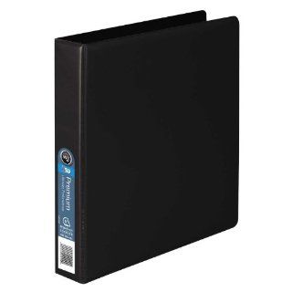 Wilson Jones 876 Line Premium Single Touch Locking D Ring Binder, 1.5" Capacity, Black (W87603) : Office D Ring And Heavy Duty Binders : Office Products