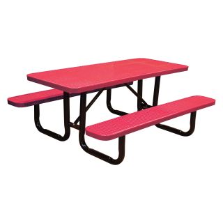 Standard Perforated Commercial Grade Picnic Tables   Picnic Tables