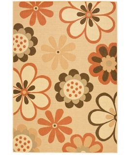 Safavieh Courtyard CY4035C Area Rug Natural Brown/Terracotta   Area Rugs