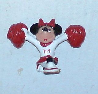 Vintage Pvc Figure Disney Minnie Mouse Cheerleader: Everything Else