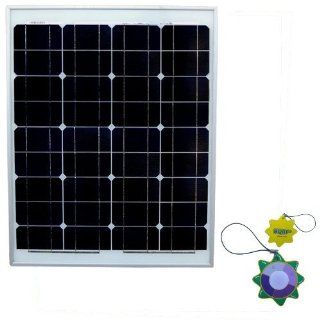 HQRP 50 Watt Solar Panel 50W Power 12V Monocrystalline PV Module w/ Solid Aluminium Frame 5 Years Limited Power Warranty: Everything Else