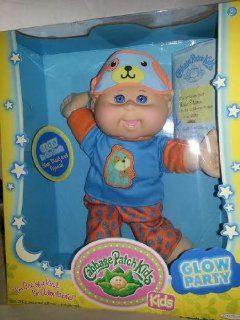 Cabbage Patch Kids Glow Party   Boy with Blond Hair and Blue Eyes: Toys & Games