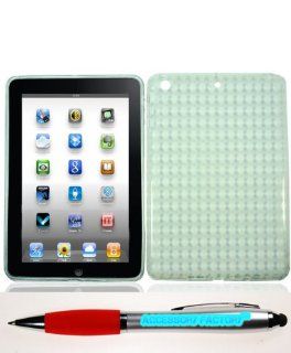 Accessory Factory(TM) Bundle (the item, 2in1 Stylus Point Pen) IPAD MINI Crystal Skin Clear Case Cover Protector: Cell Phones & Accessories
