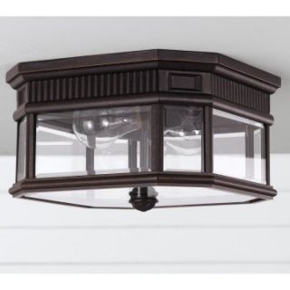 Feiss Cotswold Lane Outdoor Ceiling Light   6.5H in. Grecian Bronze   Outdoor Ceiling Lights
