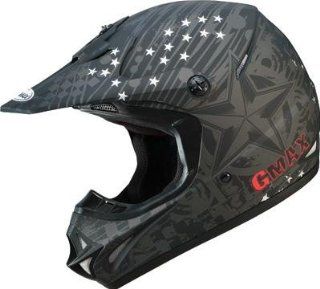 G Max GM46X 1 Revurb Helmet , Distinct Name: Revurb Matte Black/Silver, Gender: Mens/Unisex, Helmet Category: Offroad, Helmet Type: Offroad Helmets, Primary Color: Black, Size: XL G3462577 F.TC 17: Automotive