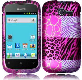 For Huawei Ascend Y M866 M866C Hard Design Cover Case Pink Exotic Skins Accessory: Cell Phones & Accessories