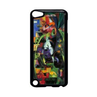 Rikki KnightTM Franz Marc Art Abstract with Cattle Design iPod Touch Black 5th Generation Hard Shell Case: Computers & Accessories