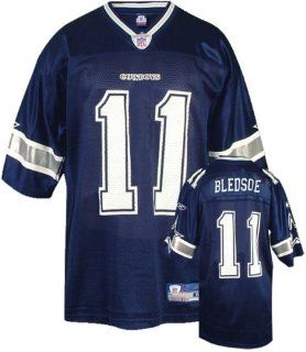 Drew Bledsoe Reebok NFL Navy Replica Dallas Cowboys Jersey : Athletic Jerseys : Sports & Outdoors