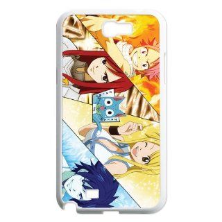 Custom Fairy Tail Back Cover Case for Samsung Galaxy Note 2 N7100 N1350 Cell Phones & Accessories