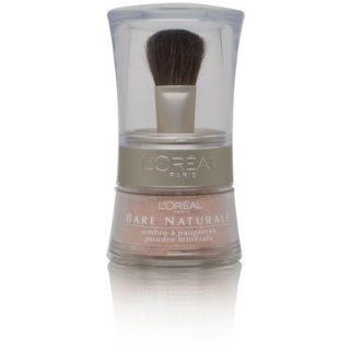 L'Oreal Bare Naturale Gentle Mineral Eye Shadow 846 Bare Nude : Beauty