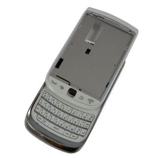 Original Replacement Full Housing Case Cover Door Case Frame Fascia Plate For Blackberry Torch 9810 White: Cell Phones & Accessories