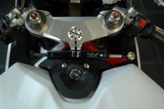 Ducati 848 Evo 10 12 Toby Racing Steering Damper & Complete Mounting Kit: Automotive
