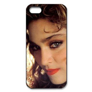 Custom Madonna Back Cover Case for iPhone 5 5s PP 0223 Cell Phones & Accessories