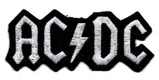 AC/DC music rock band Black & White Logo applique Embroidered Iron On / Sew On Patch ~ Brian Johnson ~ Malcolm Young ~ Phil Rudd ~ Angus Young ~ Cliff Williams: Everything Else