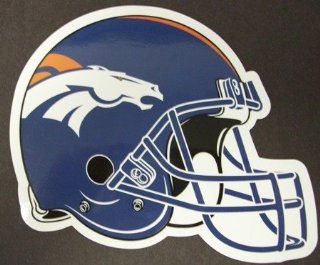 Denver Broncos Helmet Logo NFL Car Magnet : Sports Related Magnets : Sports & Outdoors