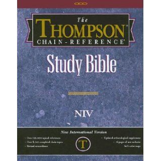 Thompson Chain Reference Study Bible NIV (Ivory, Deluxe Kirvella): Frank Charles Thompson: 9780887075421: Books