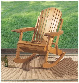 Folding Adirondack Rocking Chair : Patio, Lawn & Garden