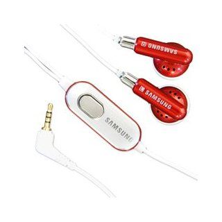 Samsung Original Oem Stereo 2.5Mm Red Handsfree Headset For Sph A880, Sch U620, Sch U540, Sph M500, Sch A950, Sch A870, Sch A930, Sph A920, Sph A940, Sch A970, Sph A900 Blade, A900M, Sch A990, Sch U740: Cell Phones & Accessories