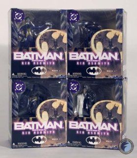 Batman by Kia Asamiya Action Figures Series 1 Set of 4: Toys & Games