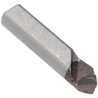 American Carbide Tool Carbide Tipped Tool Bit for 45 Degree Boring, Right Hand, 883 Grade, 0.375" Round Shank, TRE 6 Size: Brazed Tools: Industrial & Scientific