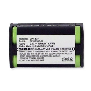 Sony BP HP550 11 Cordless Phone Battery 2.4 Volt, Ni MH 700mAh   Replacement For SONY MDR RF810/840/850/860/925/970/4000: Electronics