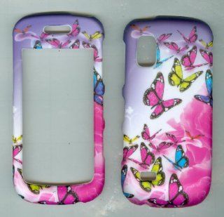 White Flowers SAMSUNG Solstice SGH A887 PHONE CASE COVER: Cell Phones & Accessories