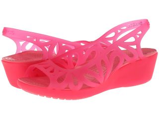Crocs Adriana Mini Wedge Womens Wedge Shoes (Pink)